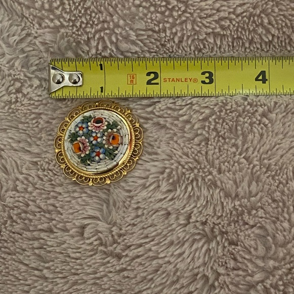 Mosaic Tile Pin from Italy - Picture 6 of 7